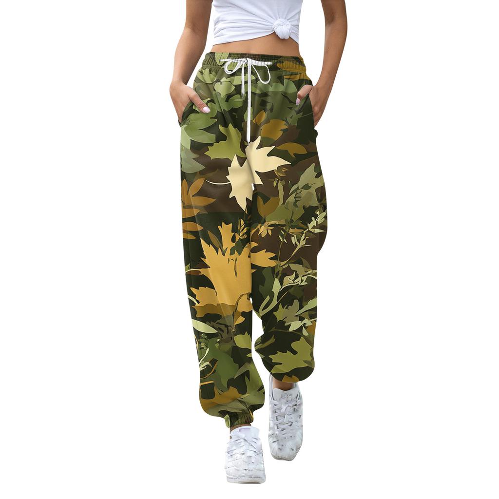 Pantalon de survêtement décontracté pour enfants avec cordon de serrage, poche et imprimé sport dégradé