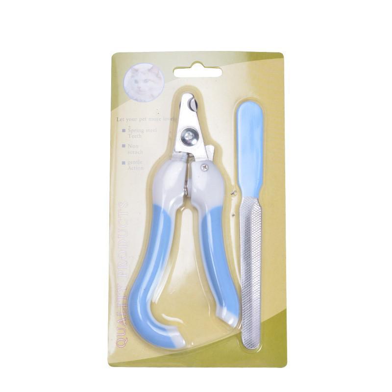 Stainless Steel Pet Nail Clippers for Cats & Dogs with Nail Grinder