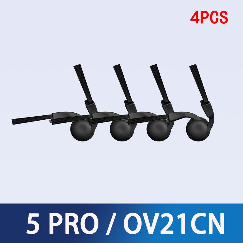 

Для робота-пылесоса Xiaomi 5 PRO / OV21CN Аксессуары Основная боковая щетка Тряпка для мытья пола HEPA-фильтр Мешок для пыли Запасные части