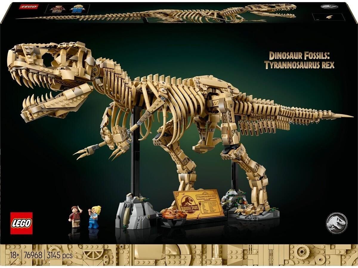 

LEGO конструктор Jurassic World – Окаменелости динозавра: Тираннозавр Рекс (76968)