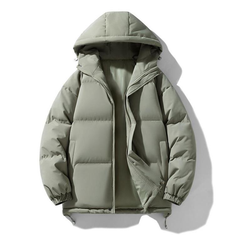 Winter Thickened Korean Velvet Cotton Padded Jacket Loose Casual Hong Kong Style Cotton Clothes S