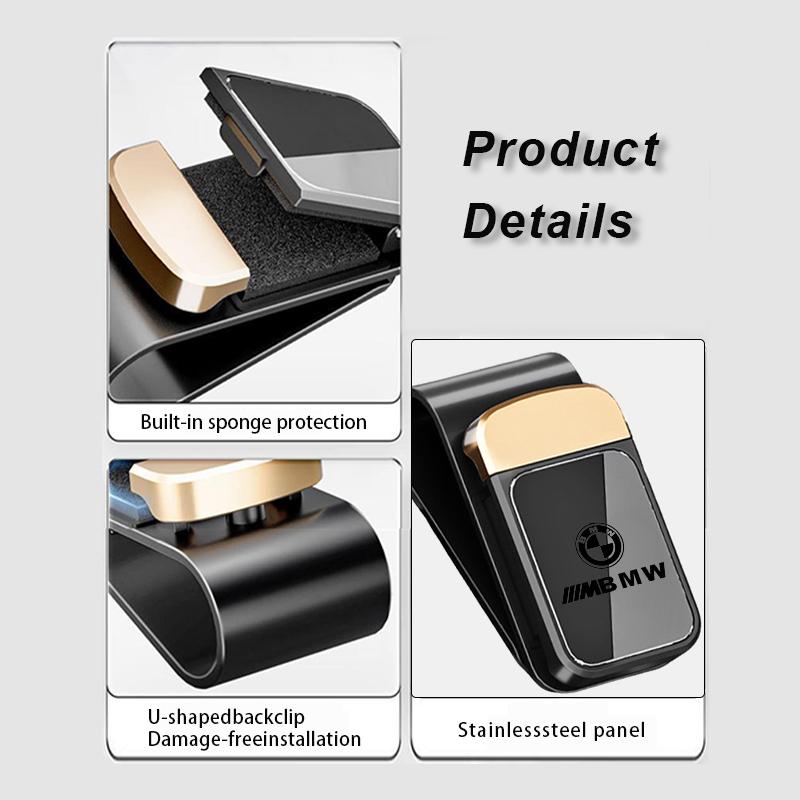 Universal Car Sun Visor Sunglasses Holder Storage Glasses Clip For BMW X1 X2 X3 X4 X5 X6 F49 F39 F25 G01 F16 G06 G07 F25 F30 XB5