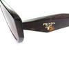 Excellent PRADA Sunglasses Tortoiseshell Pattern with Logo Brown Women SPR19Z Used