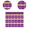 Classroom Organizer with Numbered Compartments for Phones