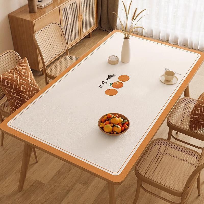 Waterproof Oil-Proof Faux Leather Table Mat