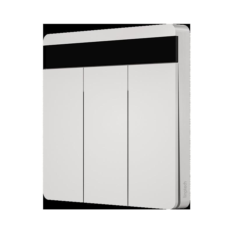 Linp Mesh2.0 E2Pro Smart Touchscreen Schalter, Drahtlos, Mijia-App Kompatibel + Passende Steckdose