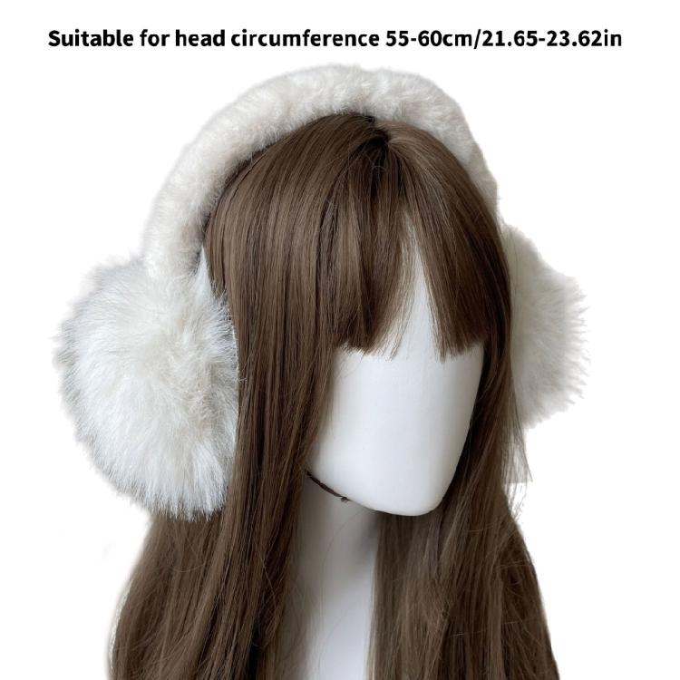 Soft Warm Plush Ear Muffs for Women Student Comfortable Ear Protectors for Winter Warmth Outdoor Sport Winter Accessory