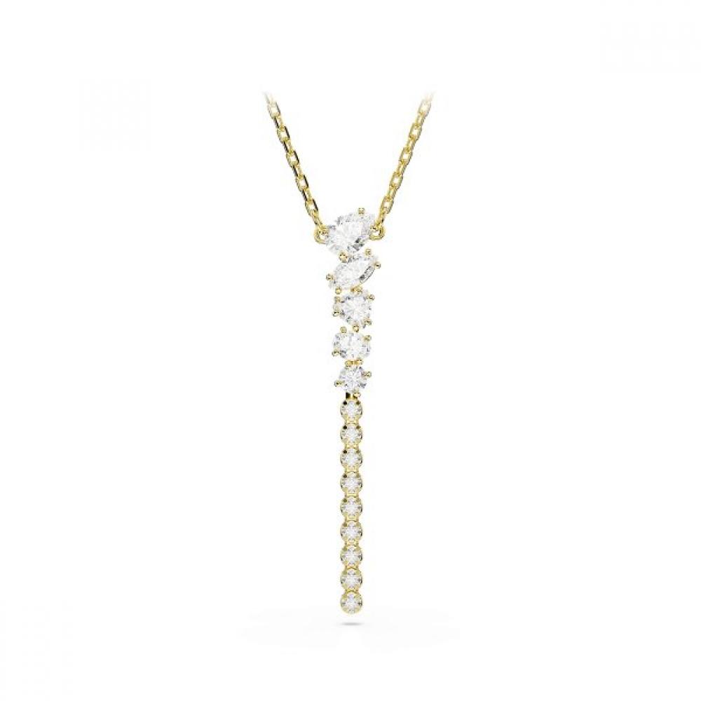 Swarovski Gold Tone Y Shape Necklace 5747997