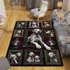 Dalmatiner-Erbe Muster Teppich Bodenmatte für Wohnzimmer oder Schlafzimmer Weicher und Bequemer Teppich ein Geschenk für Geburtstag und Feiertag.
