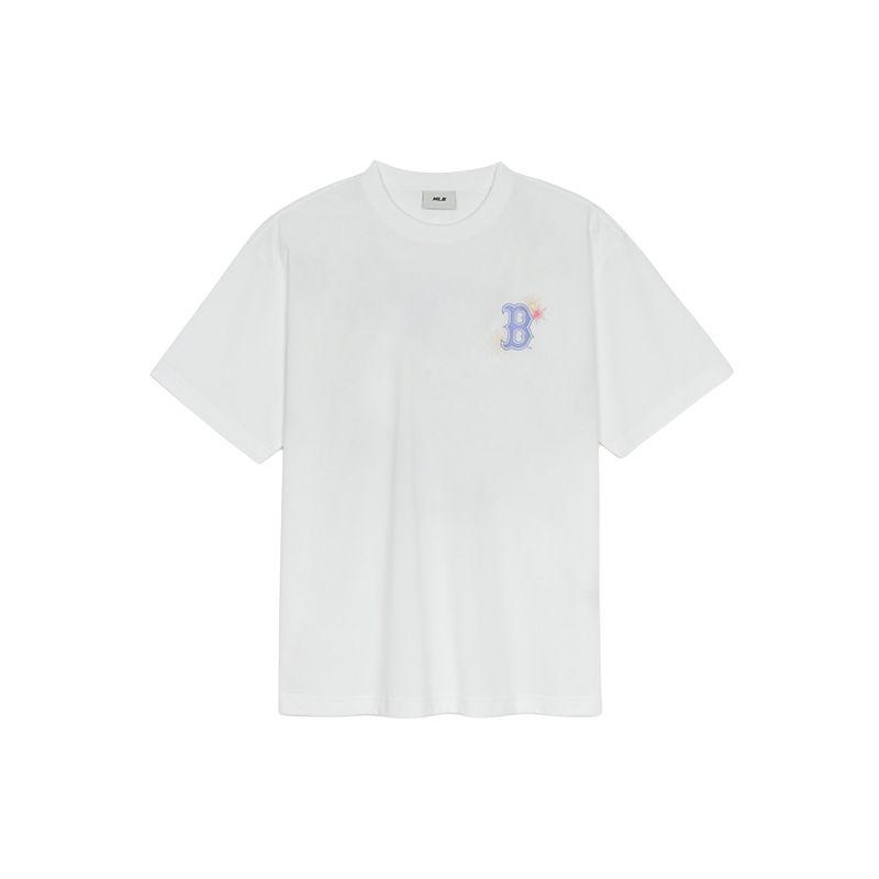 New MLB Boston Red Sox T Shirt Unisex Ecru 3ATSX2053-43WHS