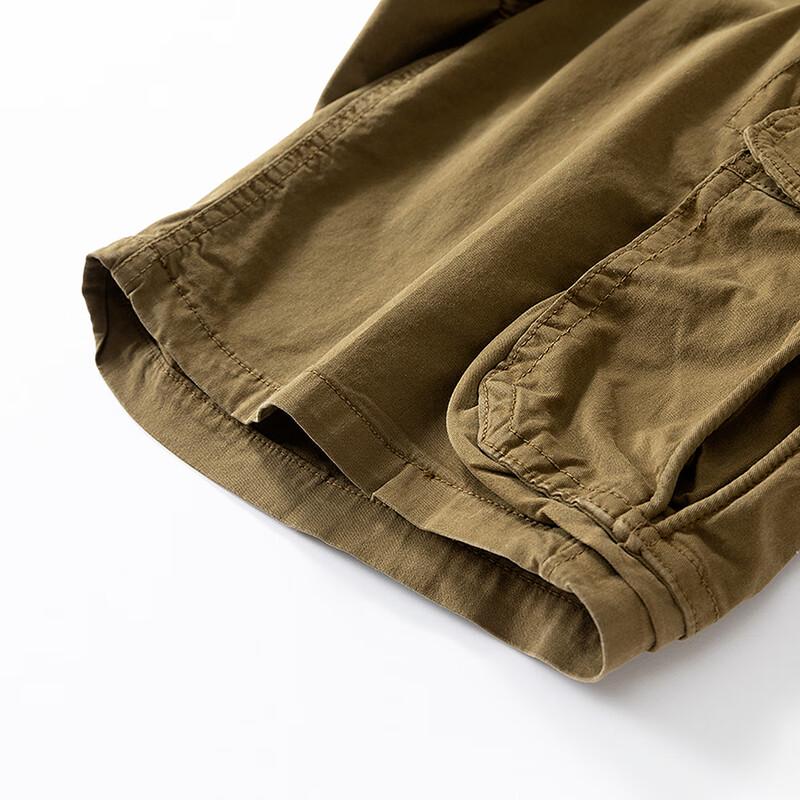 Men's Casual Cargo Shorts with Large Pockets