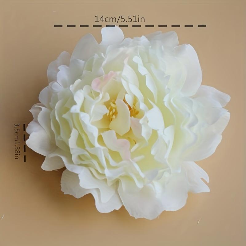 Elegante 1-pakning silke peonhoder: Perfekt DIY-dekor for bryllup, hjem og fester, innendørs og utendørs