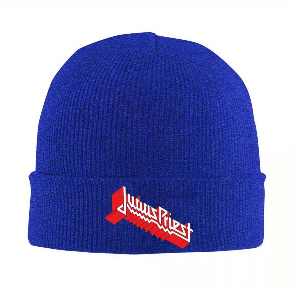Judas Priest Band Knit Hat Beanies Winter Hat Warm Acrylic Hip-hop Caps for Men Women Gifts