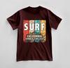 Custom Surf California T-shirt Design Unisex Jersey Short Sleeve Tee