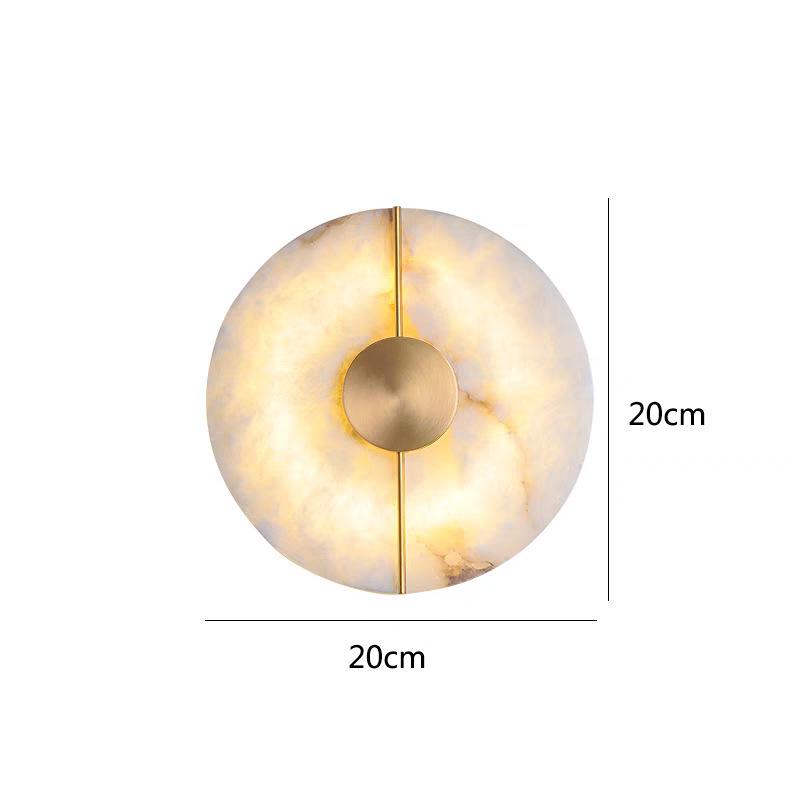 Luxury Spanish Marble Wall & Bedside Lamp – Designer Art Lighting