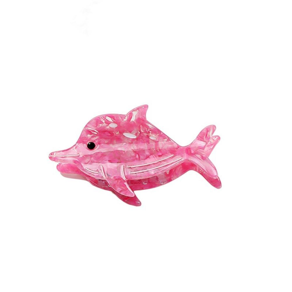 

Shark Shark Clip Dolphin Acetic Acid Hair Claw Cute Fish Hair Claw Ponytail Holder Style D