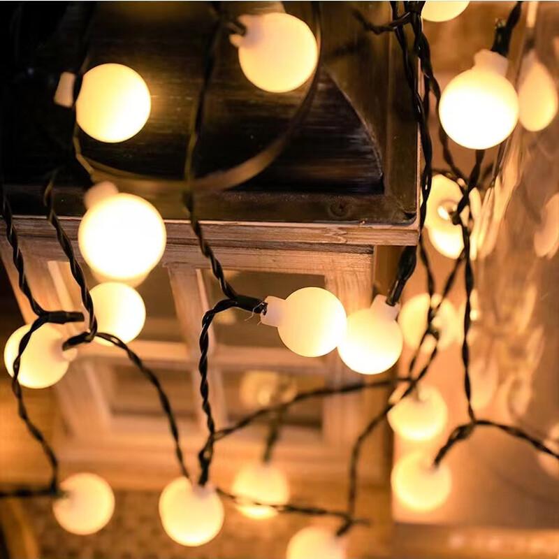 HEIXIE Solar LED Outdoor Decorative String Lights