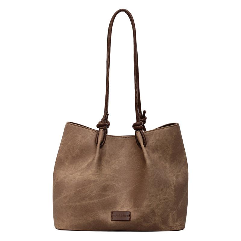 

Retro Large-Capacity Korean Fashion Women s Shoulder Tote Bag