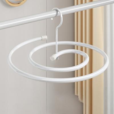 Spiral Clothes Drying Rack Quick Drying Durable Iron Hangers Heavy Load Capacity Space Saving Rack for Quilts And Blankets