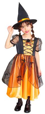 Clearstone Cosplay Halloween Melody Dress, Kids, 120cm, Girls, Orange