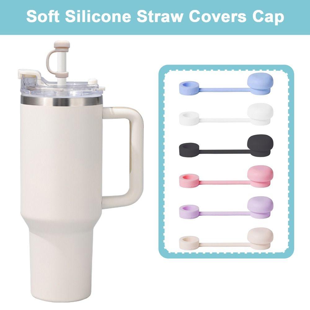 Good Sealing Straw Tips Covers Dust-Proof Straw Tip Covers Reusable Straw Cover Cap  Party Supplies