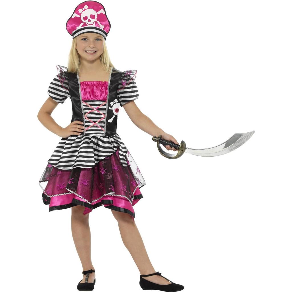 Smiffys Girls Perfect Pirate Costume Set