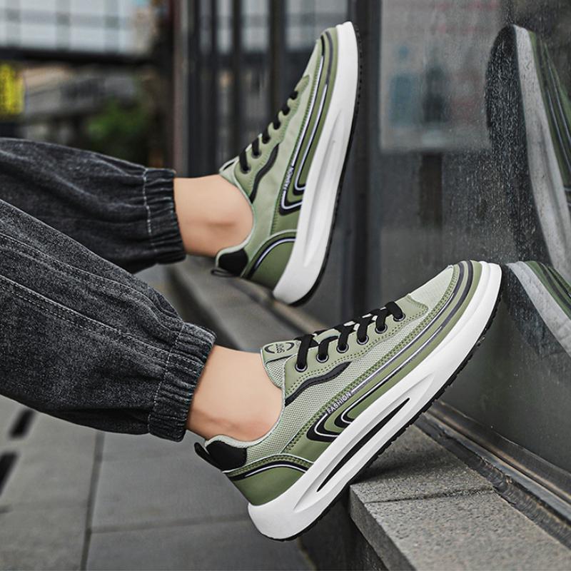 Fashion New Summer Autumn Shoes Men Casual Sneaker Youth Comfortable Sports Shoes Ice Silk Cloth Breathable Casual Shoes Tenis Hombres