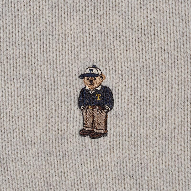 Teenie Weenie Men's V-Neck Wool Sweater