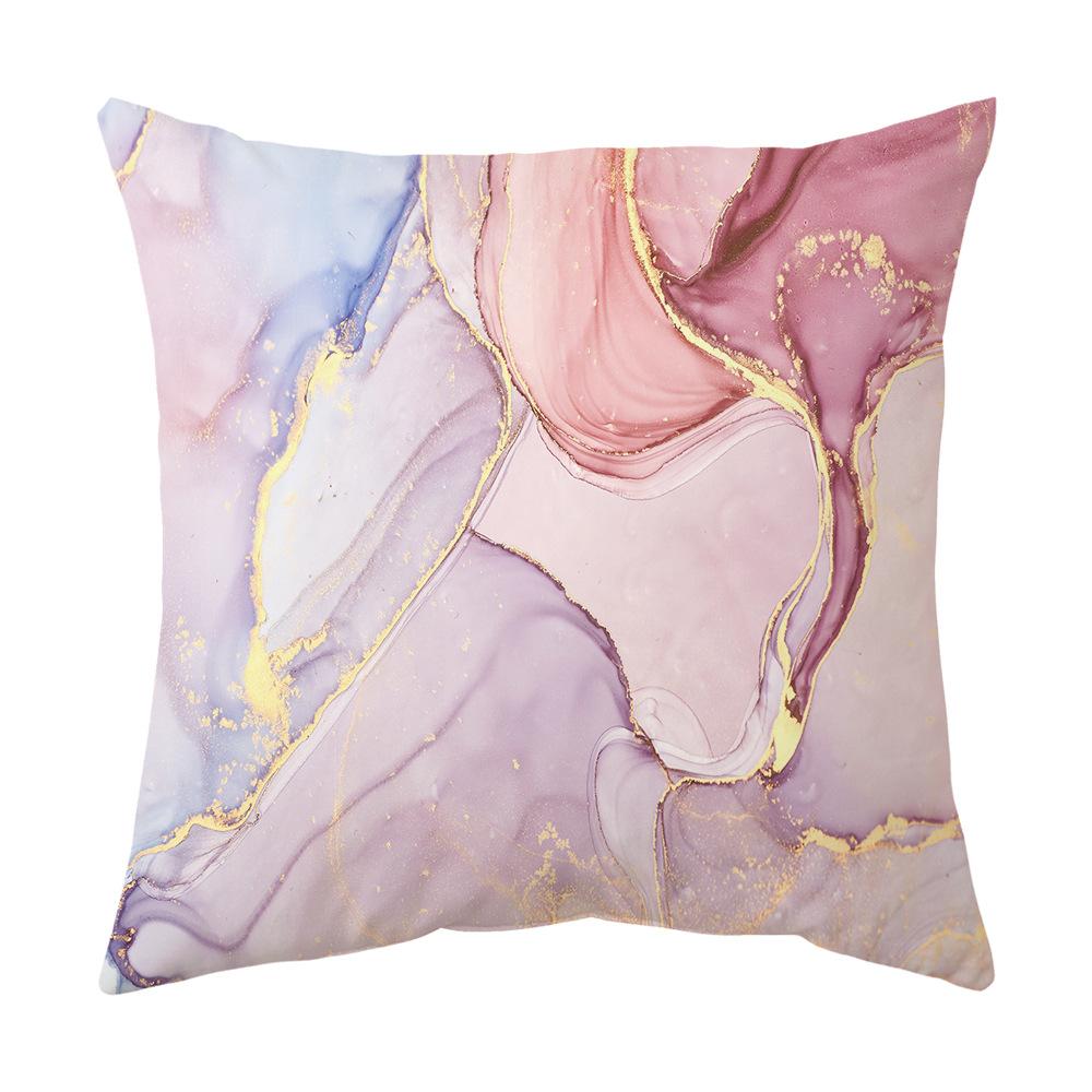 New Pink Pillow Feather Pillow Cover Home Sofa Bed Head Pillow Cover Cushion Cushion Cover