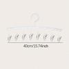 1/2/4pcs-8 clip hangers, hat leggings storage rack, durable sock drying rack, suitable for household storage rack