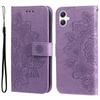 For Samsung Galaxy A07 4G/A06 4G/A06 5G Case Floral Pattern PU Leather Wallet Stand Phone Cover