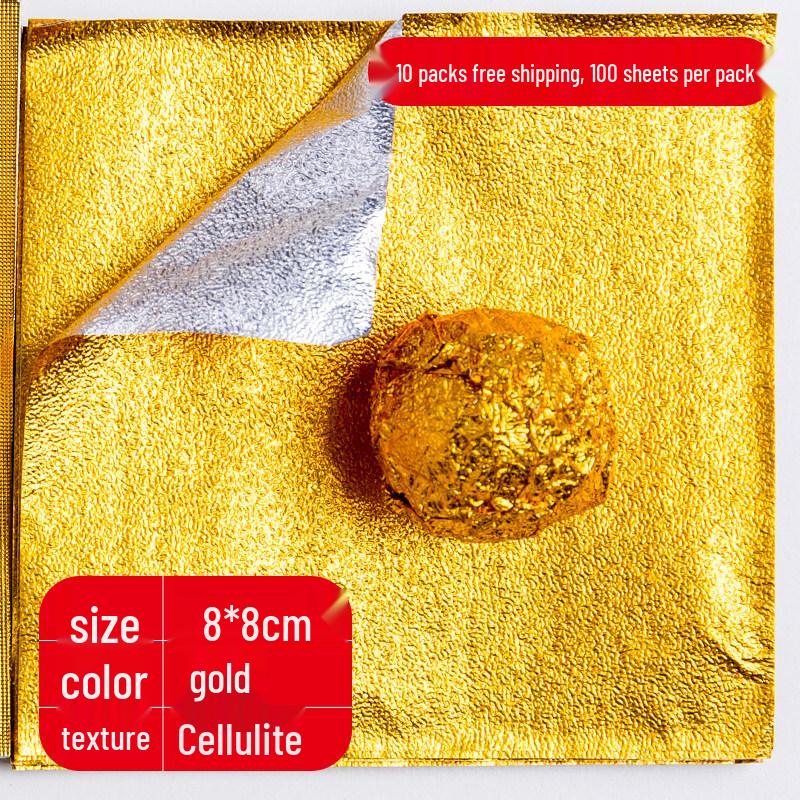 Golden Aluminum Foil Food Wraps