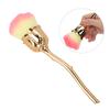 Rose Shaped Professional Nail Art Dust Removal Brush Portable Blusher Loose Powder Brush