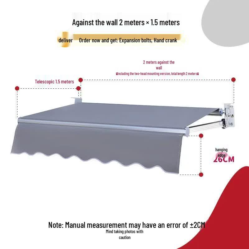 Qiuqiao Folding Retractable Outdoor Awning