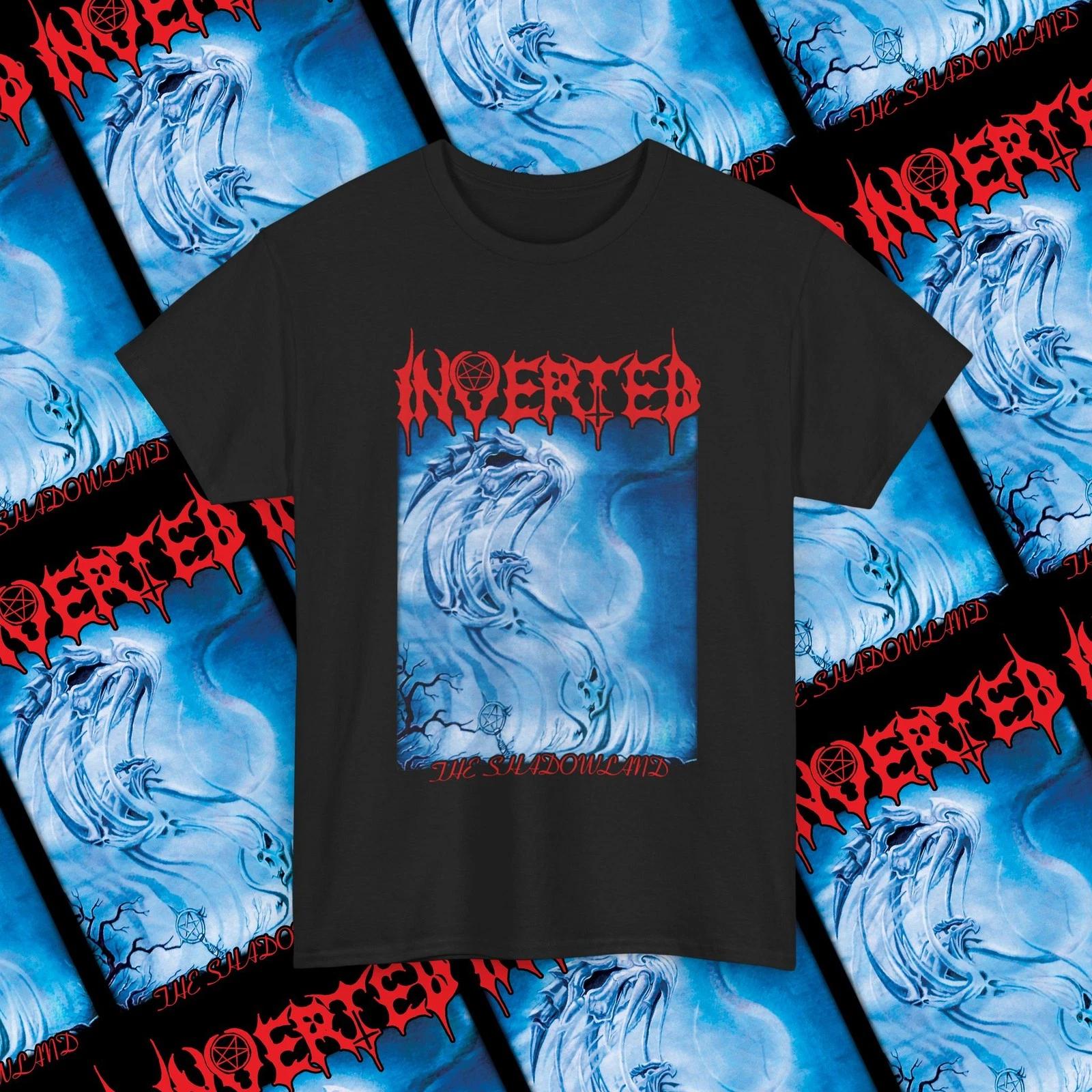 Inverted  The Shadowland  T-Shirt, 90s Death Metal Band Shirt 2XL