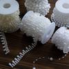 5/10M Christmas Pearl Bead Chain Xmas Tree Ornaments DIY Christmas Decor Hanging Pendant Christmas Scene Decor Props