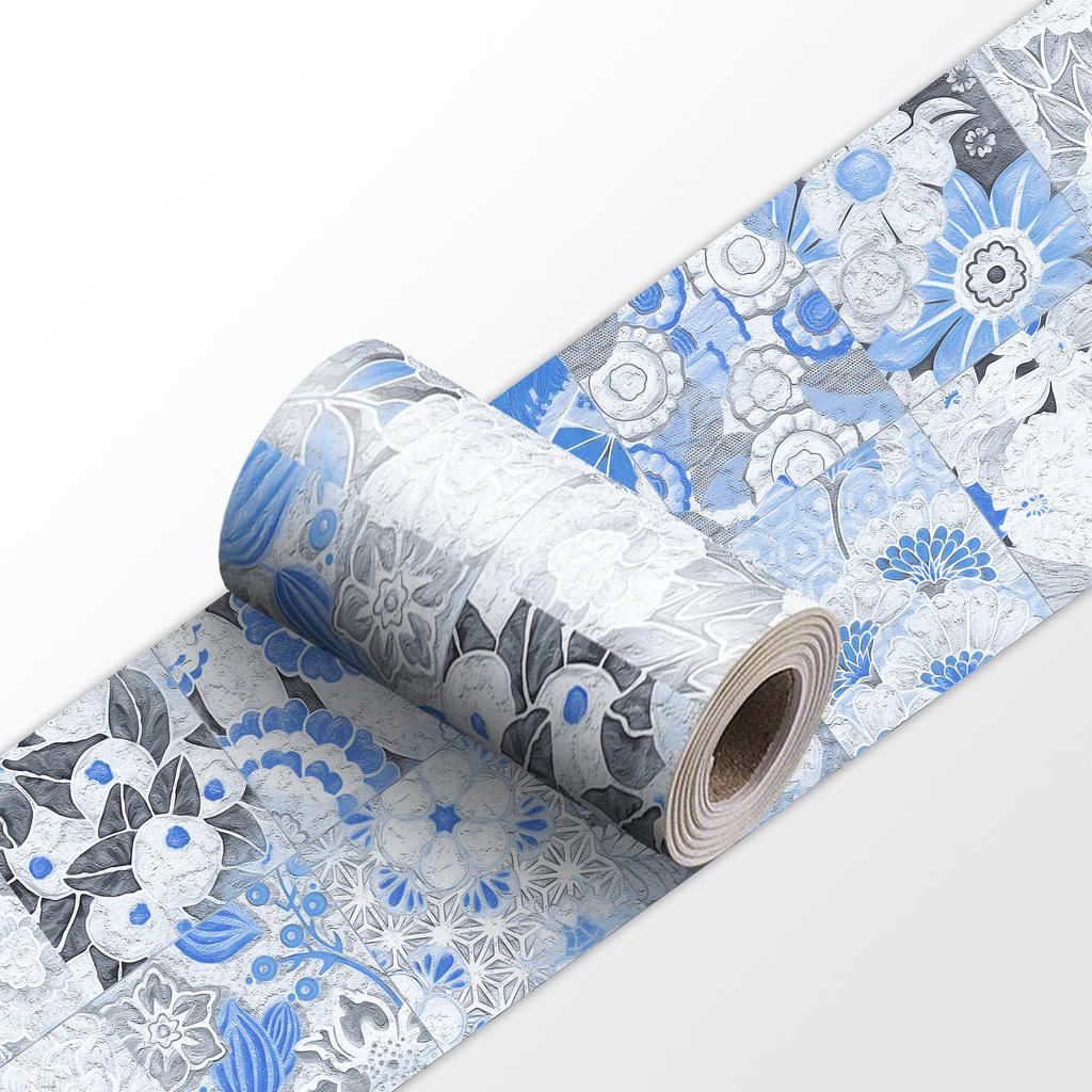 240cm Length Luxury European Style Skirting Corner Wall Sticker Bathroom Office Glass Waist Line Home Decor Waterproof Floor Waveguide Art Wallpaper