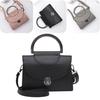 Trendy Lock Closure Pu Leather Handbag 2024 Versatile Commuting Urban Fashion