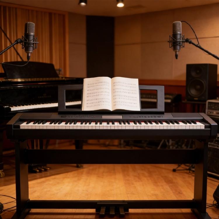 Ergonomic Design Music Book Stand Suitable for Enhancing Reading and Playing Experience On Electronic Instruments
