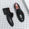 Luxus Brandneue Herren Oxford Schuhe Leder Kleiderschuhe Schwarz Hochzeit Trauzeugen Spitz Classic Business Formelle Schuhe Mann