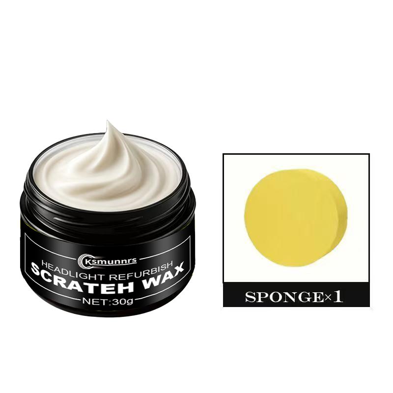 

30g Car Headlight Restoration Wax, a Polishing Agent for Headlights, Repairs Yellowing, Oxidation, And Cloudiness. Better Lighti