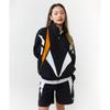 Reebok X Vector Collaboration Stand Collar Casual Long Sleeve Windbreaker Unisex Outerwear Black REJU4EJ30BK