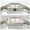 Used SEIKO Seiko 1520-3530 Hand-wound Square Silver Retro Vintage 70s Antique