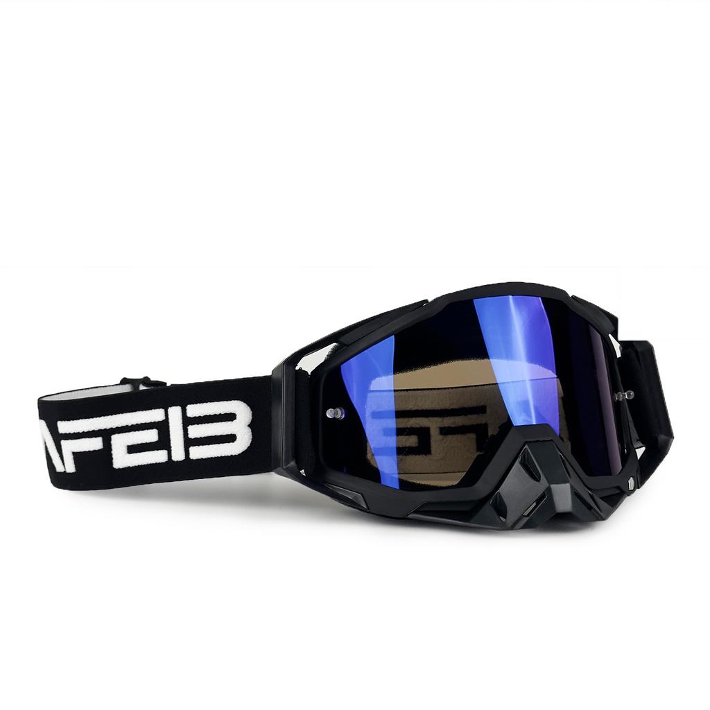 NAFEIB Motorcycle Motocross Sunglasses, Windproof & Shatter-Resistant Goggles for MTB, ATV & Off-Road Sports