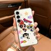 Cute The P-Powerpuff-es Cartoon Girls Clear Phone Case for Samsung Galaxy A71, A70, A52, A51, A40, A30