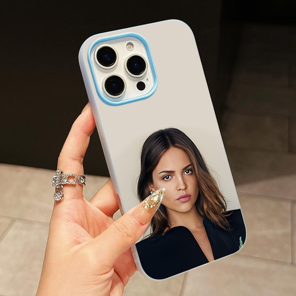 

Fashion Eiza Gonzalez Jelly Double layer Light Mobile Phone Case for iPhone 17 16 15 14 13 12 11 Air Pro Max Plus Protective iPhone17 Pro