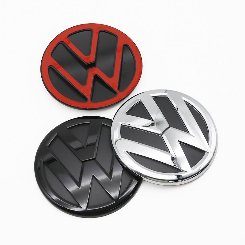 W160For Volkswagen Touareg 2011-2015 Rear Emblem Trunk Badge Logo Rear Tailgate Decal Sticker Compatible With VW Touareg II Facelift