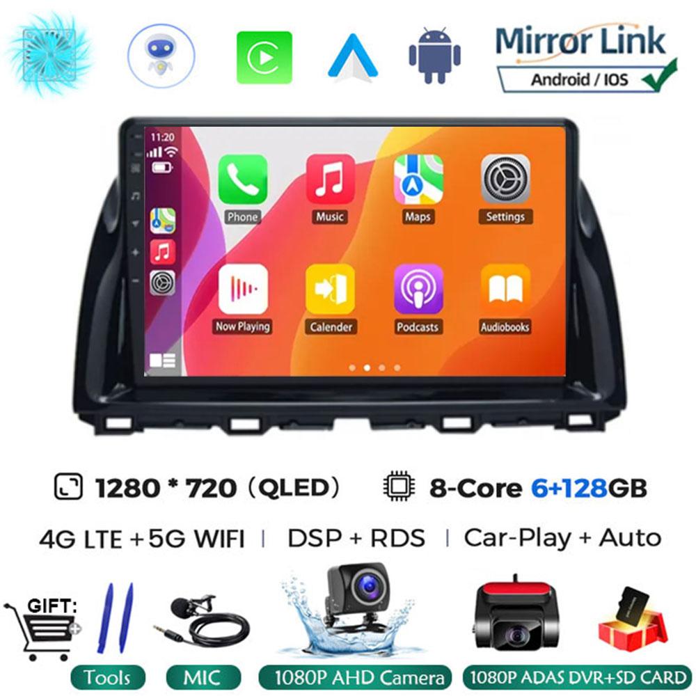 10.1"Android 14 Car Multimedia Vedio Player For Mazda CX5 CX-5 2012 - 2015 Car Autoradio Gps Navigation Stereo 2din HeadUnit 4G