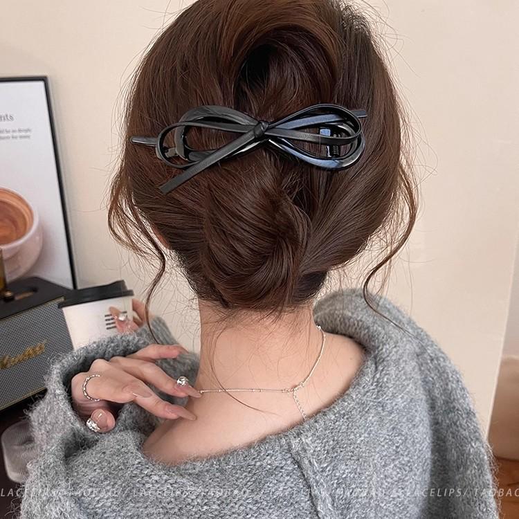 Зажим-бант женский новый корейский однословная заколка леопардовая заколка головной убор