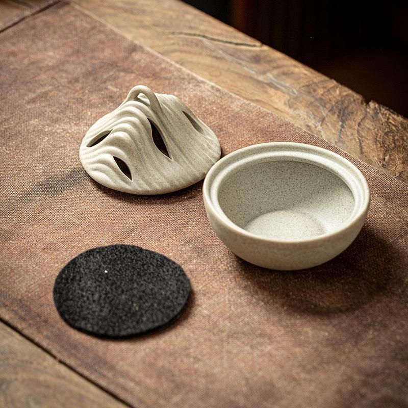 Creative Mountain Incense Burner Ceramic Aromatherapy Home Decor Zen Meditation Fragrance Holder
